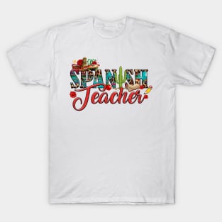 Spanish Teacher Language Western Cinco de Mayo Teaching T-Shirt